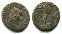 RRR w/seated Fortuna! Barbarous radiate of Tetricus, c.270-280 AD, Gaul