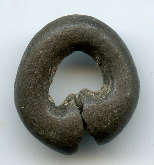 Scarce medium Mamuli coin (14.48g), Majapahit Empire, 1293-1522, Java, Indonesia