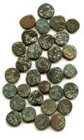 Lot of 30 various horseman jitals, 1100-1200's, Kangra Kingdom