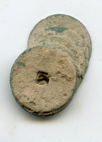 Nice original clump of 8 coins from 1500's, various rulers and rebels, Vietnam