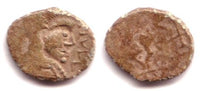 Barbarous imitation of a "soldier spearing horseman" of Constantius II (337-361 AD)