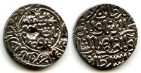Silver tanka of Fakhr al-din Mubarak (1339-1349), Hadrat Jalal Sunargaon mint, East Bengal - 746 AH / 1345 AD