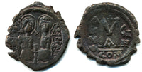 HUGE high quality follis of Justin II (565-578 AD)