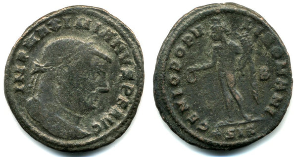 Large follis of Maximian (286-305 AD), mint of Siscia