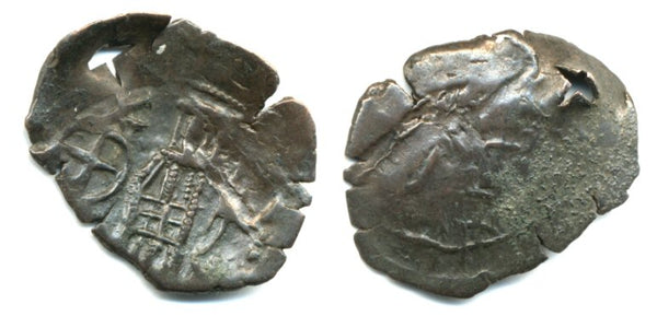 Extremely rare type! Billon trachy (DO 805), Andronicus II (1282-1328), Restored Byzantine Empire