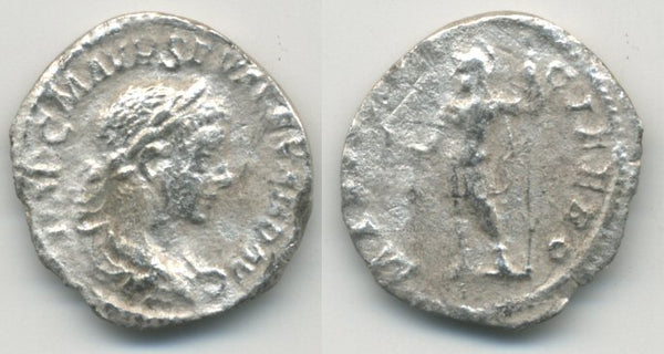 Silver denarius of Alexander Severus (222-235 AD)