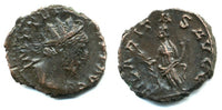 Antoninianus of Tetricus (270-273 AD) HILARITAS AVGG, Gallo-Roman Empire