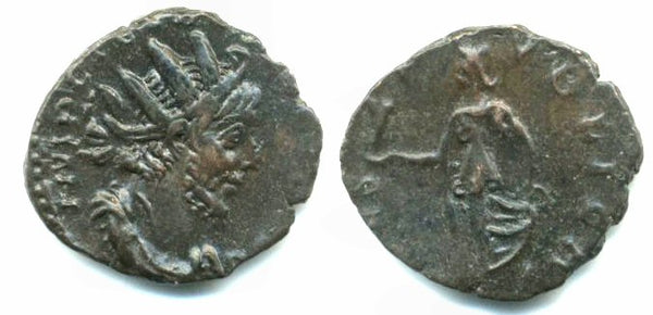 Attractive antoninianus of Tetricus (270-273 AD) SPES PVBLICA, Gallo-Roman Empire
