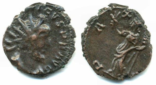 Nice quality antoninianus of Tetricus I (270-273 AD), PAX AVG