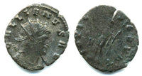 Bronze antoninianus of Gallienus (253-268 AD), scarce SALVS variety