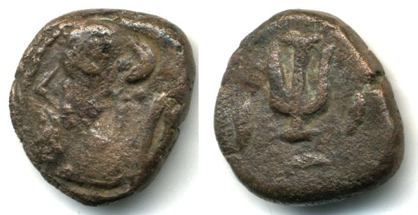 Bronze drachm of Orodes II (ca.100 AD (??), Kingdom of Elymais