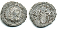 Silver antoninianus of Valerian (253-260 AD), Asiian mint (Antioch?), Roman Empire - VIRTVS AVGG
