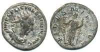 Scarce silver antoninianus of Valerian (253-260 AD), Viminacum mint, Roman Empire