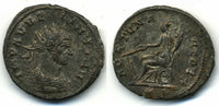 High quality silvered antoninianus of Aurelian (270-275 AD)