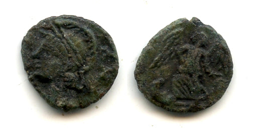 Rare type barbarous CONSTANTINOPOLIS imitation without shield