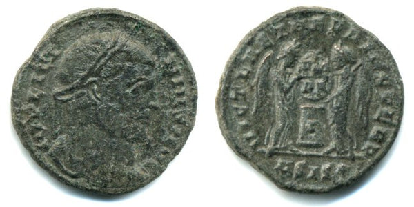 VLPP follis of Licinius I (306-324 AD), Siscia mint (R3)