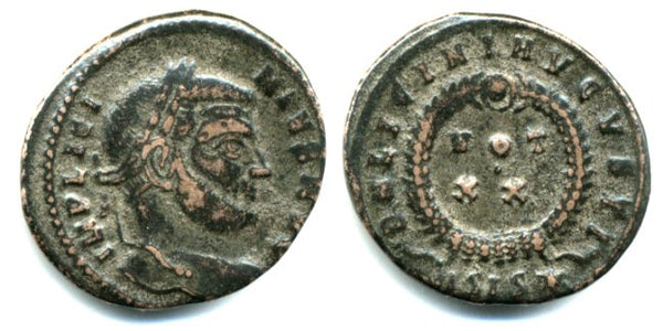 LICINI AVGVSTI follis of Licinius I (306-324 AD), Siscia mint