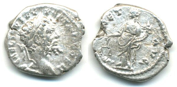 MONETA AVG silver denarius of Septimius Severus (193-211 AD), Emesa mint (RIC 411a)