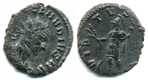 AE antoninianus of Claudius II Gothicus (268-270 AD), Rome mint, VIRTVS AVG