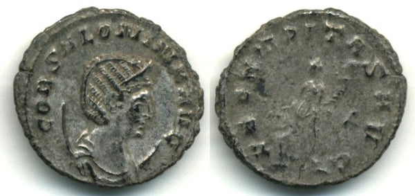 Silvered antoninianus of Salonina, wife of Gallienus (253-268 AD), Rome mint