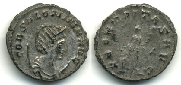 Silvered antoninianus of Salonina, wife of Gallienus (253-268 AD), Rome mint
