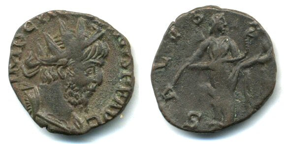 Excellent quality antoninianus of Victorinus (268-270 AD), Cologne mint