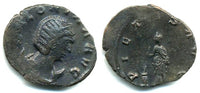 Bronze antoninianus of Salonina, wife of Gallienus (d.268), PIETAS AVG