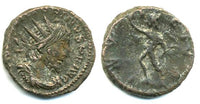 Nice quality antoninianus of Victorinus (268-270 AD), INVICTVS, Cologne mint, Gallo-Roman Empire