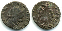 Barbarous antoninianus of Claudius, ca.270-280 AD, eagle type 2