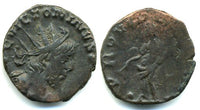 Nice quality antoninianus of Victorinus (268-270 AD), PROVIDENTIA AVG, Gallo-Roman Empire