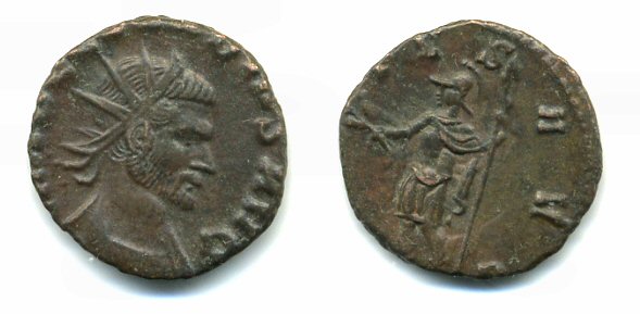 AE antoninianus of Claudius II Gothicus (268-270 AD), Rome mint, VIRTVS AVG
