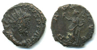 Nice quality antoninianus of Tetricus I (270-273 AD), PAX AVG, Gallo-Roman Empire