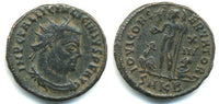 Scarce radiate follis of Licinius (308-324 AD), ca.321-324, Cyzicus mint