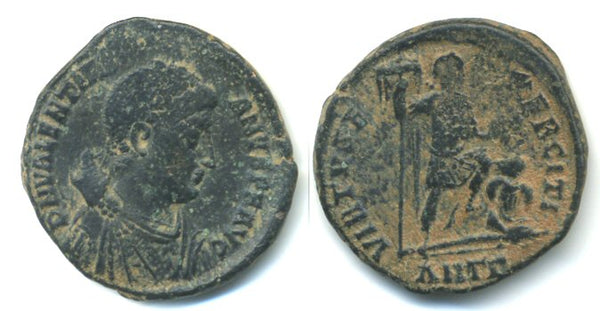 AE2 of Valentinian II (375-392), Antioch mint, Roman Empire