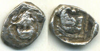 Very rare silver obol, Samaria, ca.375-333 BC.