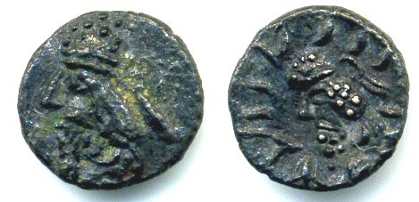 Rare silver obol of Napad (1st century BC), Kingdom of Persis