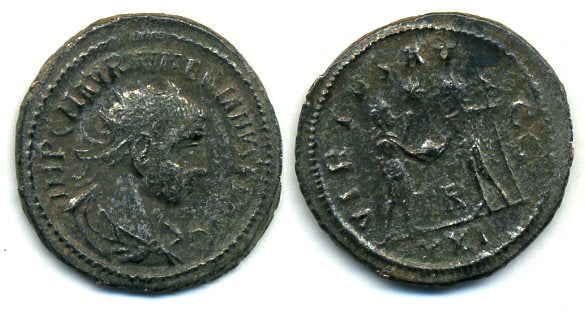Excellent antoninianus of Numerian as Augustus (283-284 AD), rare Tripolis mint, Roman Empire.