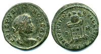 Nice BEATA TRANQVILITAS follis of Crispus (317-326 AD), Lyons, Roman Empire