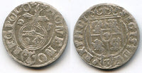 Silver 3-polker (1 kruzierz) of Sigismund III (1587-1632), Poland