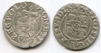 Silver 3-polker (1 kruzierz) of Sigismund III (1587-1632), Poland