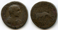 Rare AE29 of Diadumenian (217-218 AD), Aegea, Cicilia, Roman Provincial issue