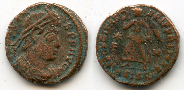 SECVRITAS REIPVBLICAE, AE3 of Valens (364-378), Siscia, Roman Empire