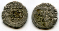 Rare ruler! Silver qanhari dirham in the names of Amir Hatim and his overlord Umar (9th-11 century AD), Amirs of Sind (AS #22)