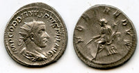 Beautiful silver antoninianus of Gordian III (238-244 AD), Rome, Roman Empire