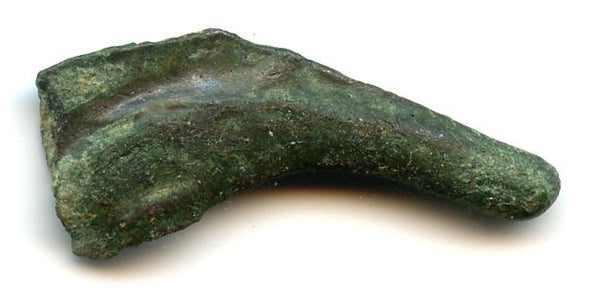 Ancient bronze dolphin-shaped coin, Olbia, Sarmatia, Circa 5th/4th Century BC