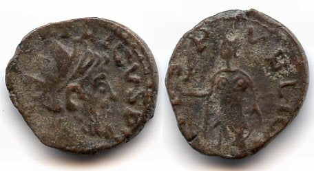 Barbarous imitation of SPES PVBLICA, Tetricus I (270-273 AD), French find