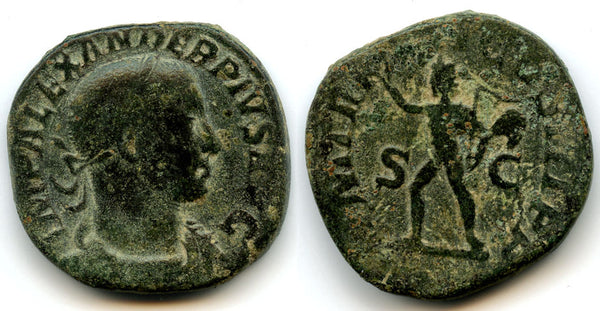 Nice sestertius of Alexander Severus (222-235 AD), Rome mint, Roman Empire
