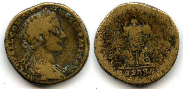 AE Sestertius of Commodus (180-192 AD), Rome Mint, minted 177 AD, Roman Empire - Sarmatian victory issue