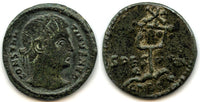 RRRRR follis of Constantine the Great (307-337 AD). Famous Christian Constantinople mint issue struck 337 AD