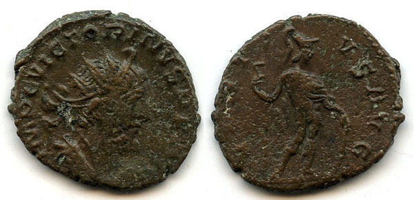 Antoninianus of Victorinus (268-270 AD), VIRTVS, Gallo-Roman Empire